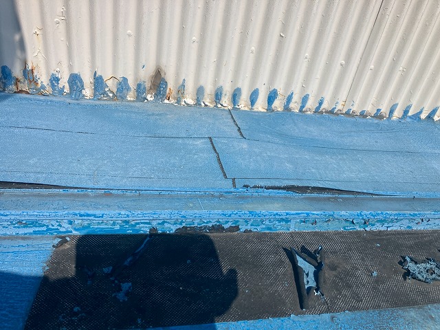 雨漏りしやすいパラペット